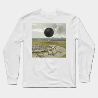 Pink Flag - Surreal/Collage Art Long Sleeve T-Shirt